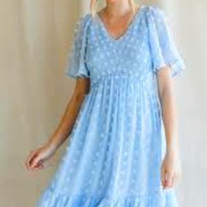 Kodifl Blue dress. Size Large